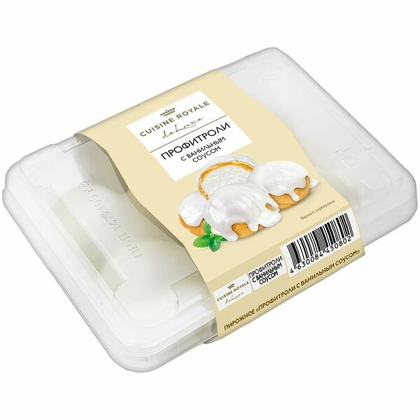 Профитроли с ванильным соусом ТМ Десертайм