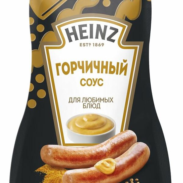 Соус хайнц 200 г горчичный дой-пак