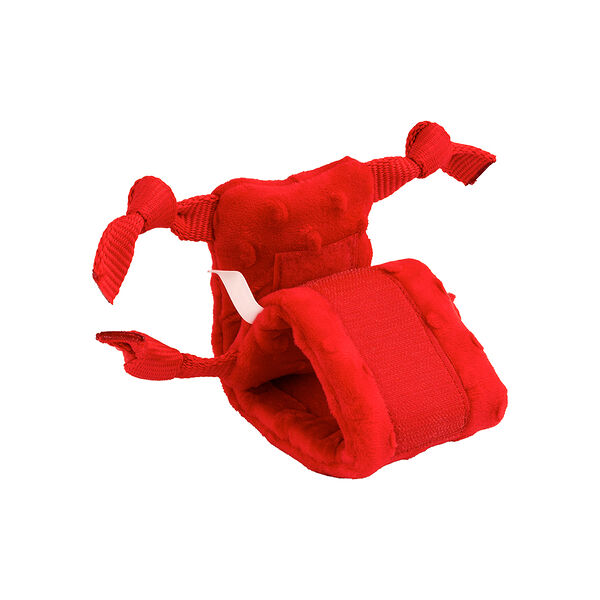 Playology Puppy Sensory Snail сенсорная плюшевая улитка с ароматом говядины Красный