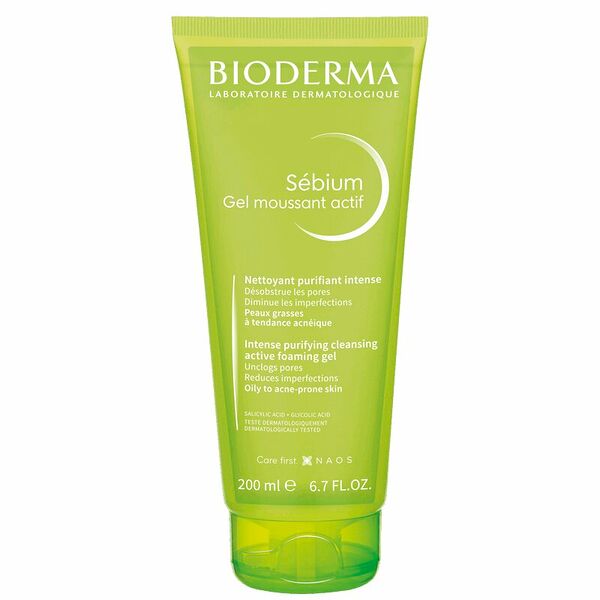 Гель для умывания Bioderma Sebium очищающий интенсивного действия 200 мл