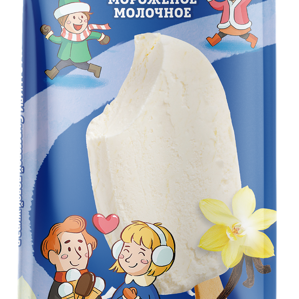 Мороженое Снежное лакомство молочное ваниль 6%