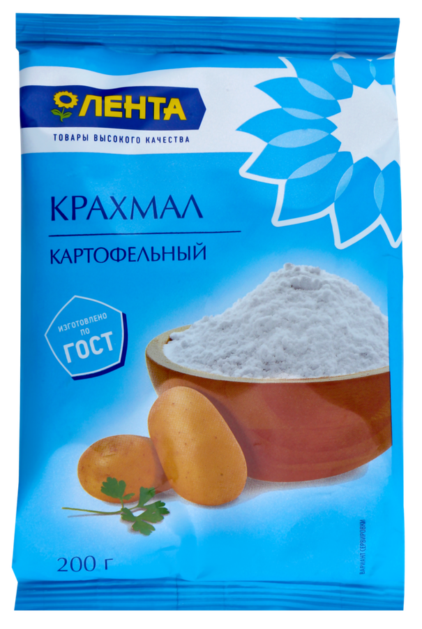 

Крахмал картофельный ЛЕНТА