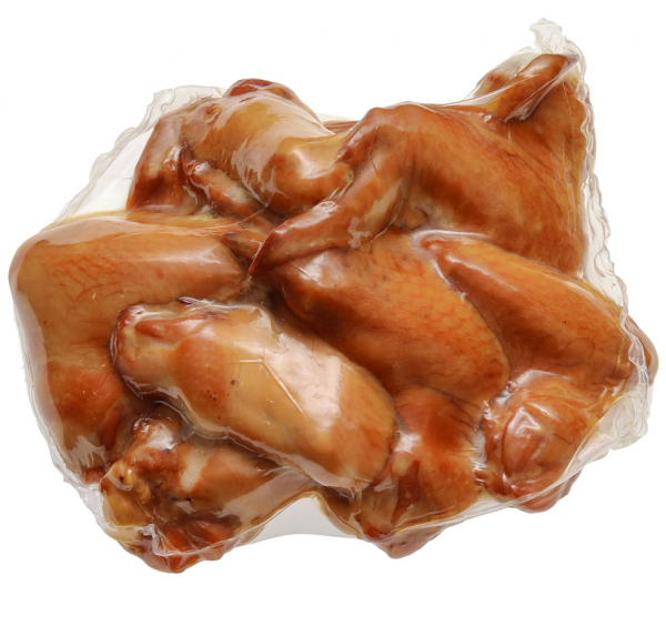 Крылья цыпленка-бройлера варено-копченые Каждый день (0,4-1 кг), 1 упаковка 