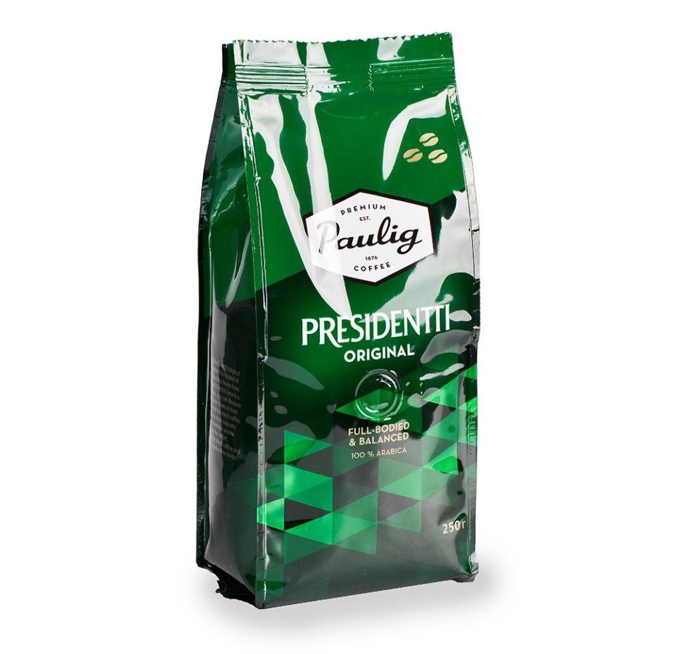 

Кофе в зёрнах Paulig Presidentti Original 250 г
