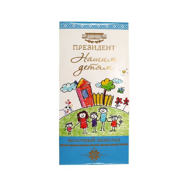 Шоколад Президент молочный вес 100 гр. 