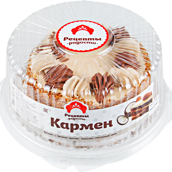 Торт РЕЦЕПТЫ РАДОСТИ Кармен