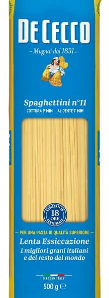 Макаронные изделия De Cecco Спагеттини №11 500г