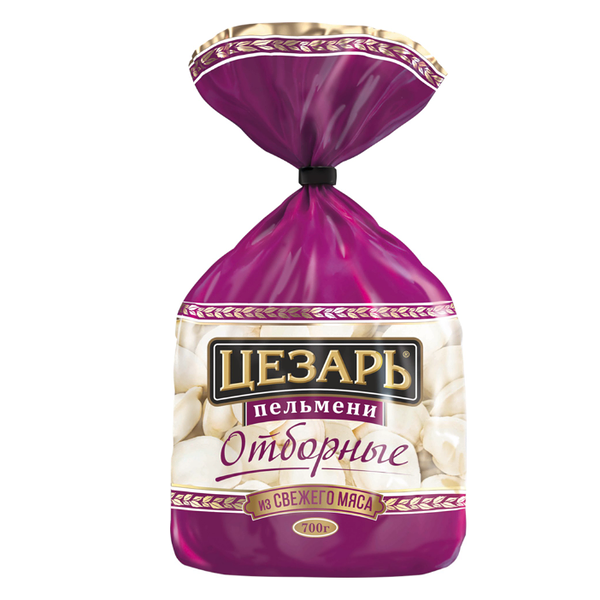 Пельмени Цезарь Отборные с мраморной говядиной