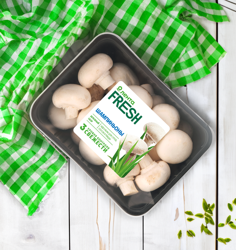 

Шампиньоны Лента FRESH, 400г
