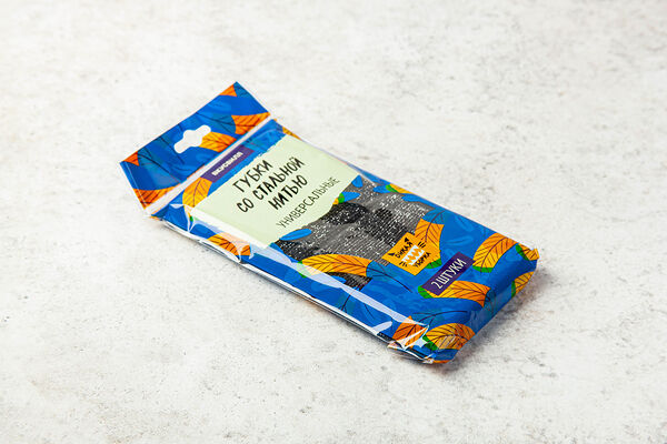 Губки универсальные со стальной нитью