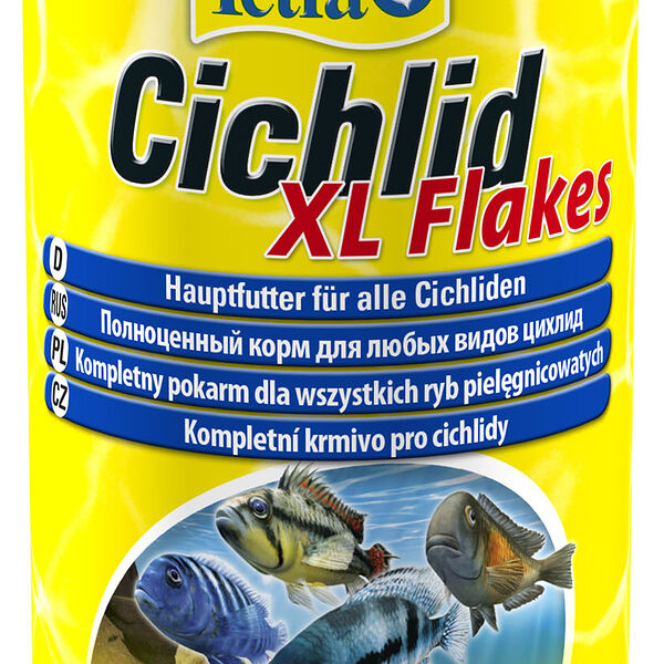 Tetra Cichlid XL Flakes корм для любых видов цихлид (хлопья)