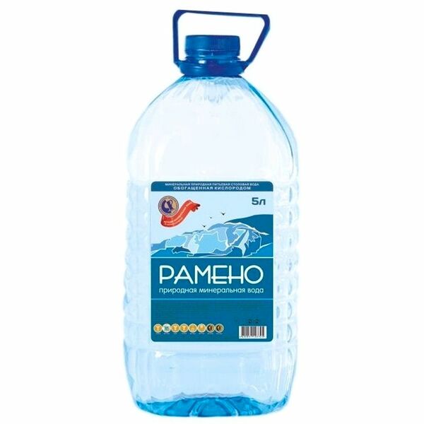Вода Рамено минеральная негазированная, 5л