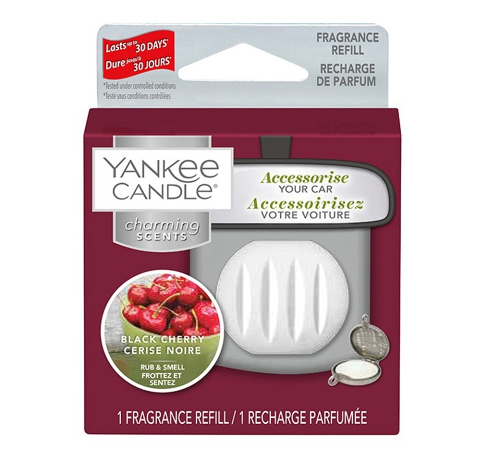 

Аромапластина сменная Yankee candle для ароматизатора для авто "Черная черешня" Китай