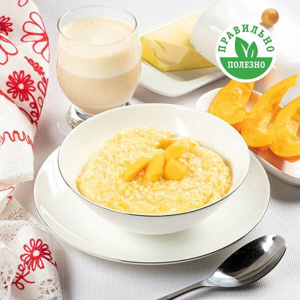 Каша молочная пшенная с тыквой 200 г