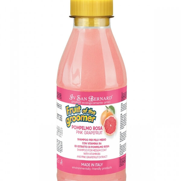 Шампунь для шерсти средней длины с витаминами Iv San Bernard Fruit of the Groomer Pink Grapefruit