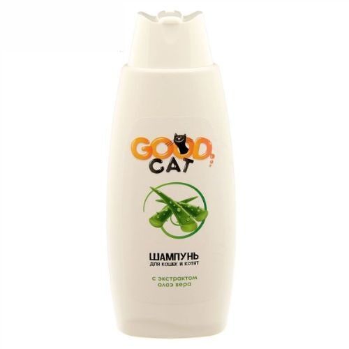 Шампунь Good Cat для кошек и котят с экстрактом алоэ вера, 250 мл
