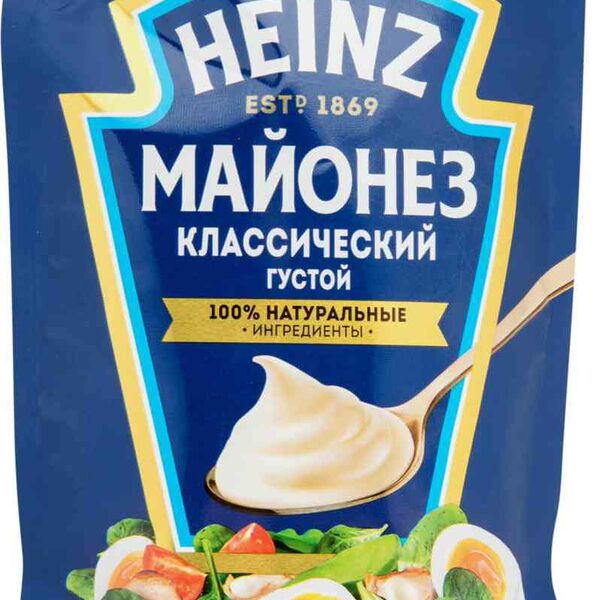 Майонез Heinz Классический густой 67%