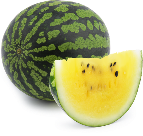 Арбуз ЧТМ fantasy brands с желтой мякотью УН вес до 8.0кг