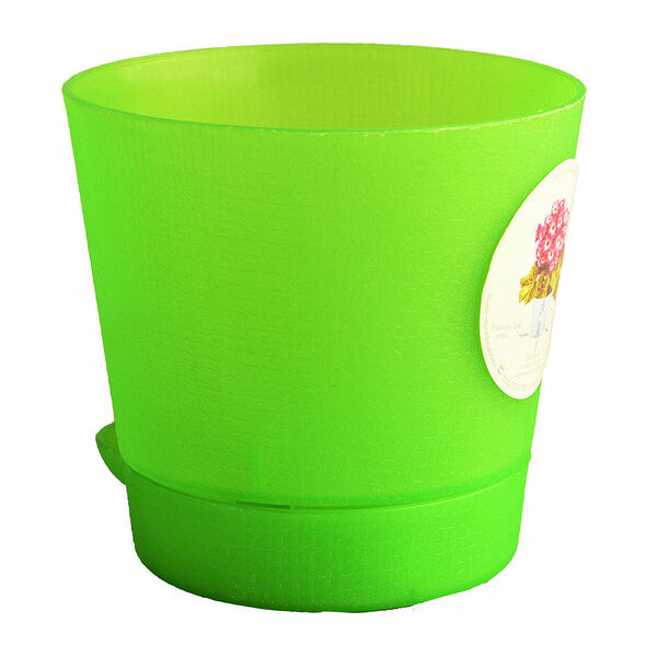 Горшок LE PARTERRE д.11.5 0.7л пластик(зеленый)
