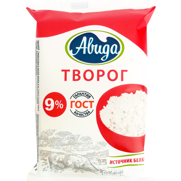 Творог Авида 9%