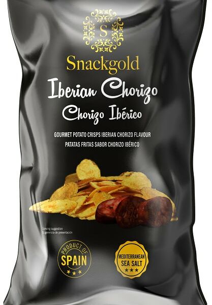 Чипсы Snackgold со вкусом Чоризо Иберико 125г