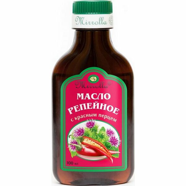 Репейное масло с красным перцем 100мл