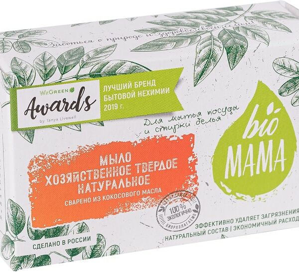 Мыло Bio Mama Натуральное хозяйственное 150г