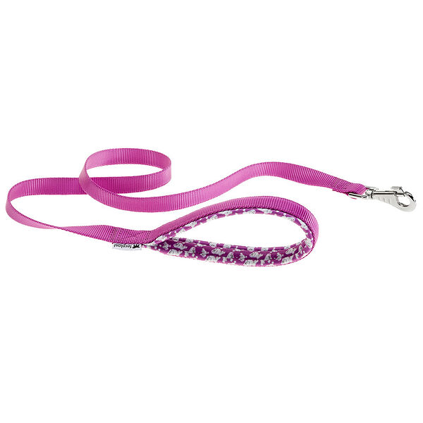 Ferplast поводок нейлоновый Daytona Fantasy G15/120 15mm *120sm, Розовый