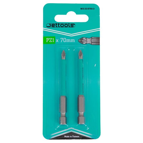 Биты JETTOOLS, 70pz1, 2 шт, для больших нагрузок
