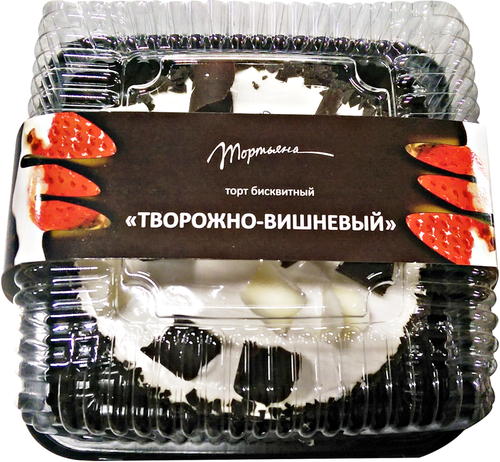 

Торт Тортьяна творожно-вишневый 950 г