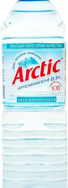 Вода Arctic артезианская питьевая высшей категории негазированная, 500мл