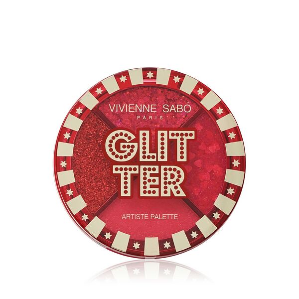 Палетка глиттеров Vivienne Sabo Artiste 01