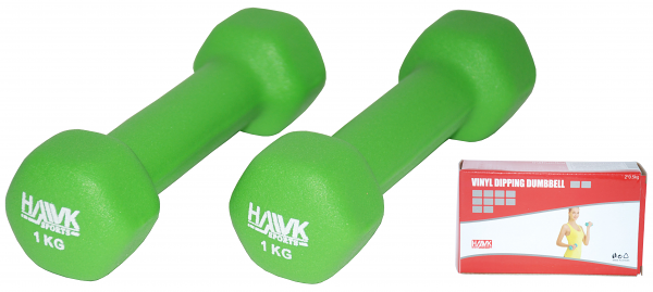 Гантели Hawk, 2х1 кг