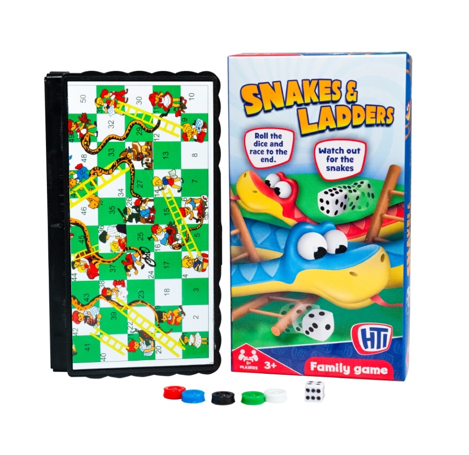 

Настольная игра HTI(Poket money) Шашки/шахматы/змейка/лудо для детей 3+, Китай