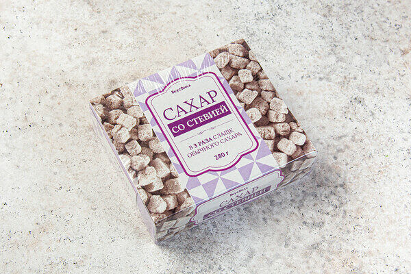 Сахар со стевией