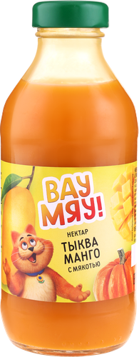 

Нектар Вау Мяу! Тыква, манго с мякотью 0.33 л