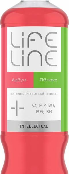  Напиток витаминизированный Lifeline Intellectual арбуз-яблоко 500 мл