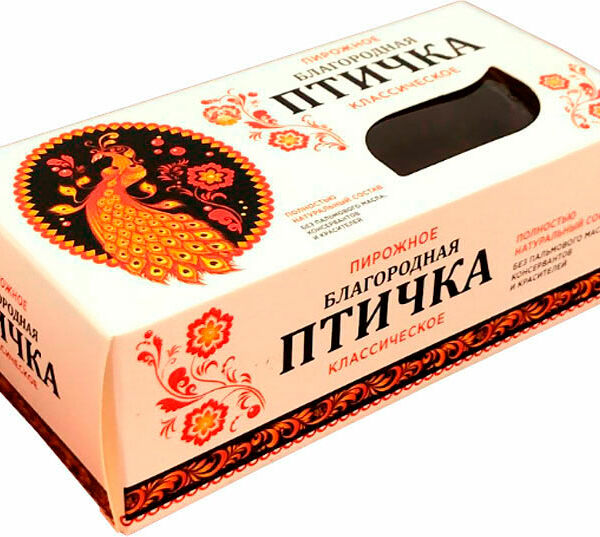 Пирожное К. Прохорова Благородная птичка