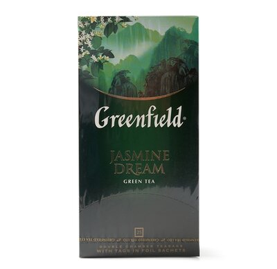 Чай пакетированный Greenfield Жасминовая мечта (Jasmine Dream) зеленый 25 шт. х 2 г