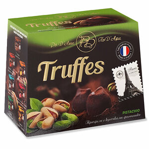 Набор конфет Трюфели с кусочками фисташки ТМ Po D'Aree (По Д'Ари)