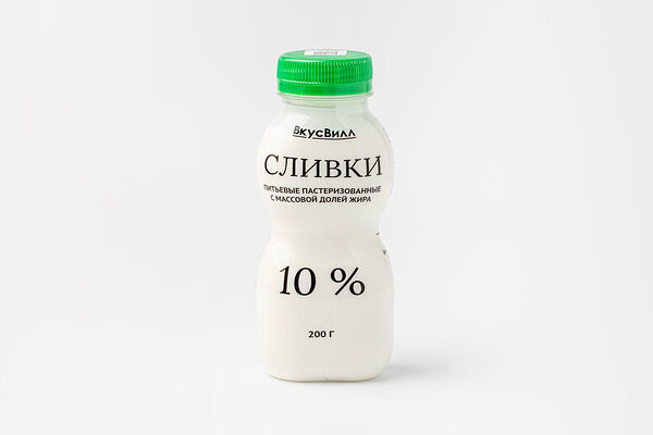 Сливки 10%