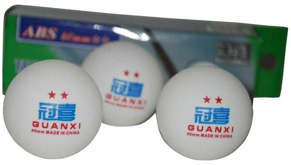 Набор мячей настольного тенниса ТМ Guanxi (Гуанкси)