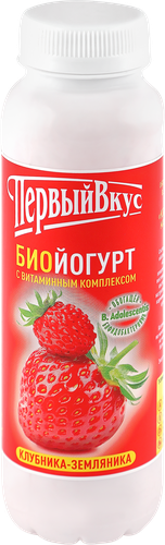 

Биойогурт Первый Вкус Клубника-Земляника 2.5% 270 мл