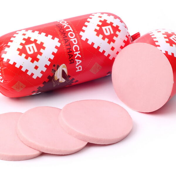 Изд. колб. Колбаса ДОКТОРСКАЯ АРОМАТНАЯ вар  мясн. в/с Брестский МК вес 400г