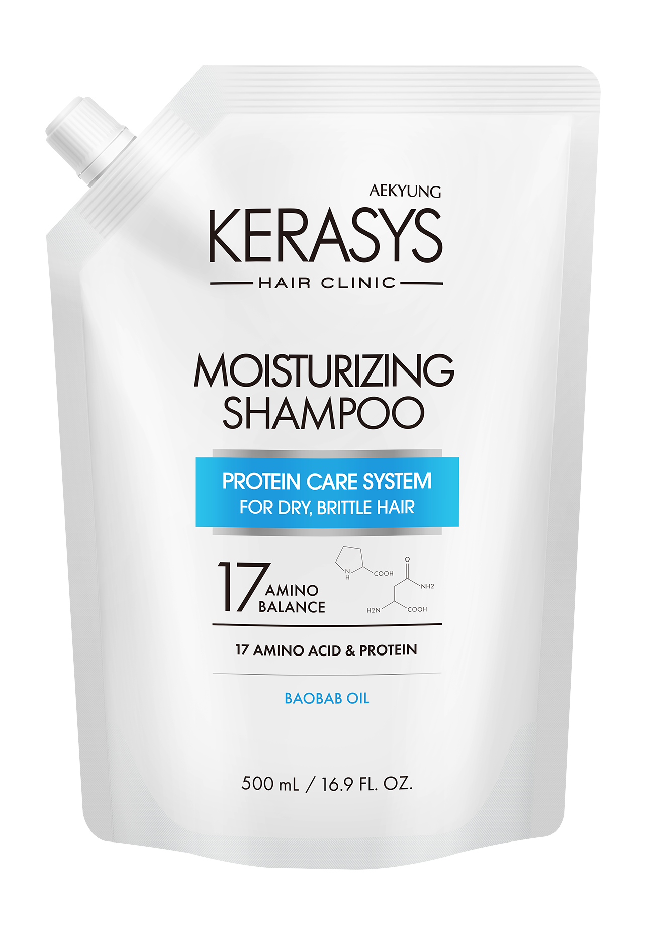 

Шампунь для волос KeraSys Shampoo Moisture Clinic увлажняющий 500 мл