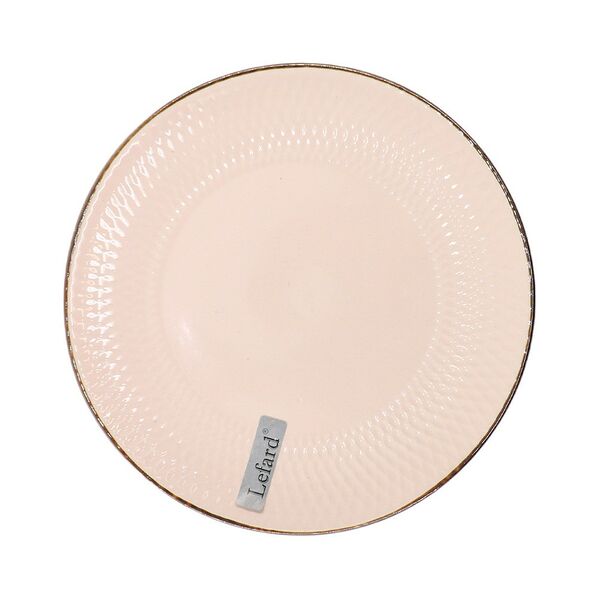 Тарелка десертная 19,5см коллекция Графика бежевый песок