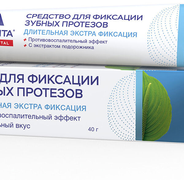 Крем для фиксации зубных протезов Асепта нейтральный 40 г