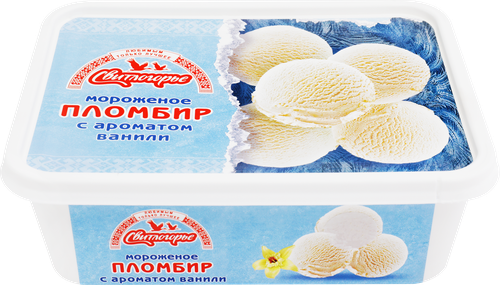 

Мороженое пломбир Свитлогорье с ароматом Ванили 500 г