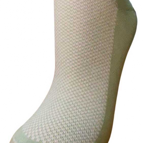 Носки женские Cinema by opium Сетка укороченные фисташковые, р.25