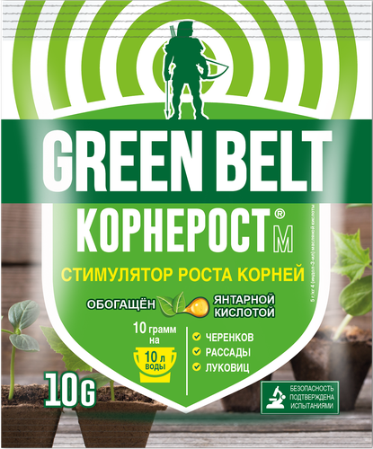 

Регулятор роста корней Корнерост-М Green Belt 10 г
